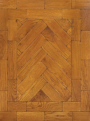 Light Oak parquet block flooring