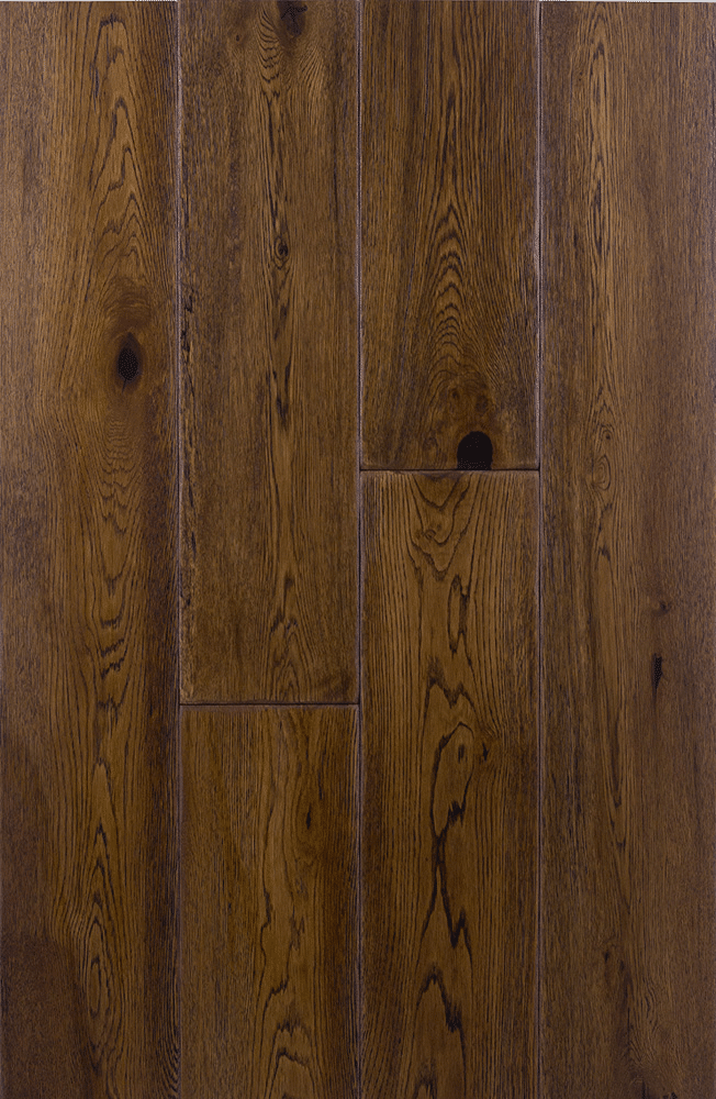 Dark Grain Medium Oak Stain Clear Hard Wax Oil Engineered Antique Grade Oak Planks Flooring UK Manufactured European Oak